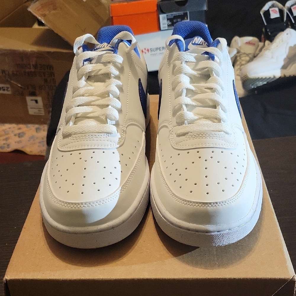 Nike Court Vision Low "Game Royal" (2020) Mens 10 Womens 11.5 NEW - Picture 4 of 9